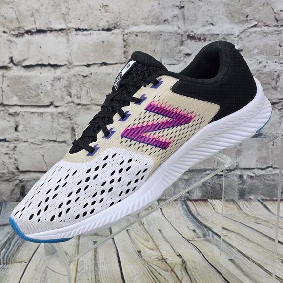 New Balance DRFT Women’s Athletic Running Shoes Size 9 White Purple WDRFTRW1 - Picture 3 of 9